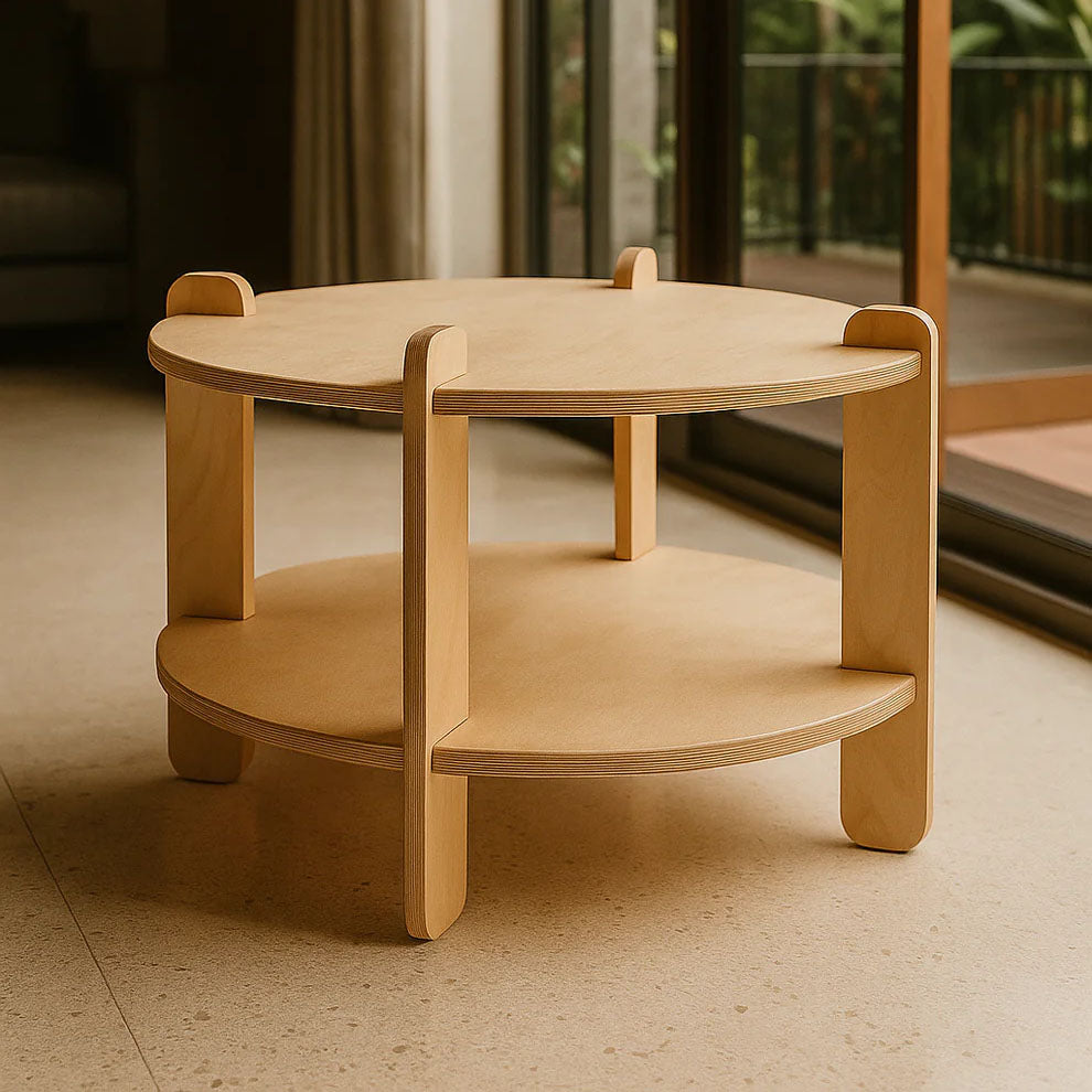 Table basse ronde