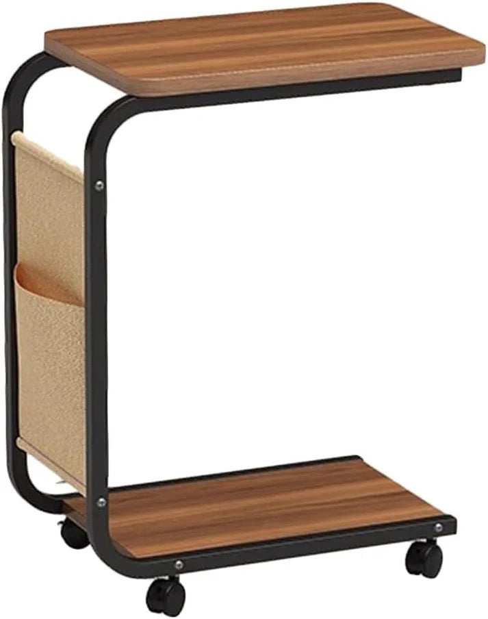 Mini table avec roulettes