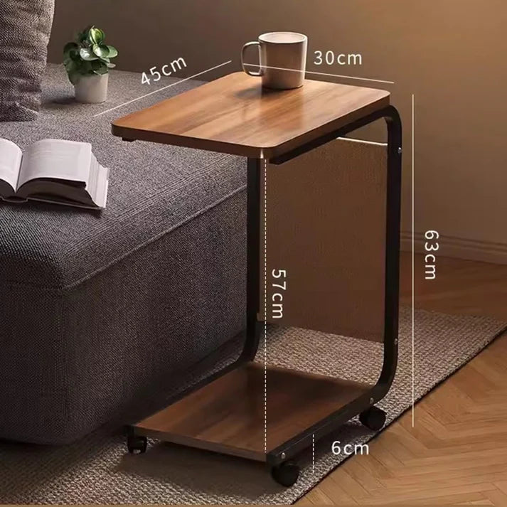 Mini table avec roulettes