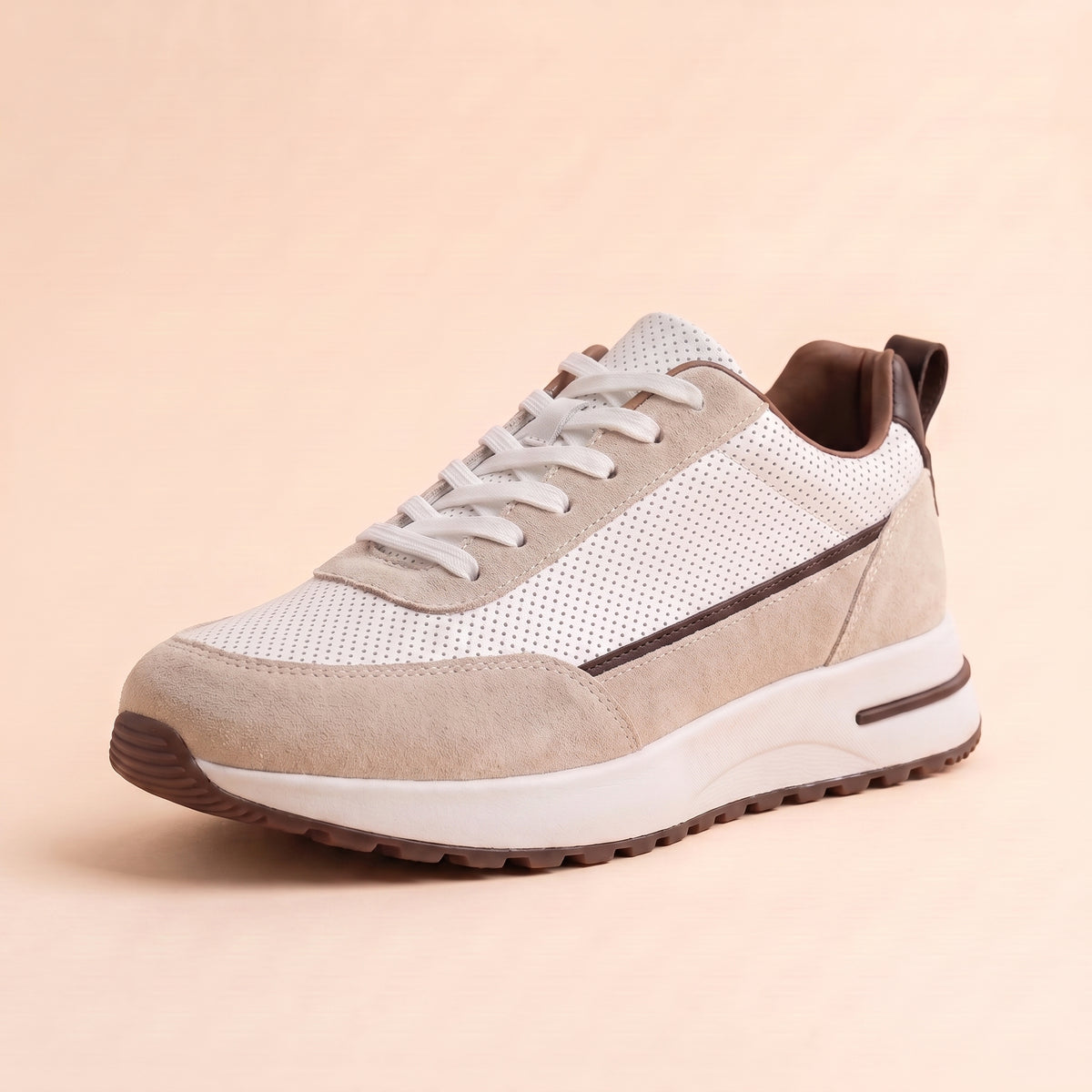LUXURIO SORRENTO — Daim & Cuir Perforé