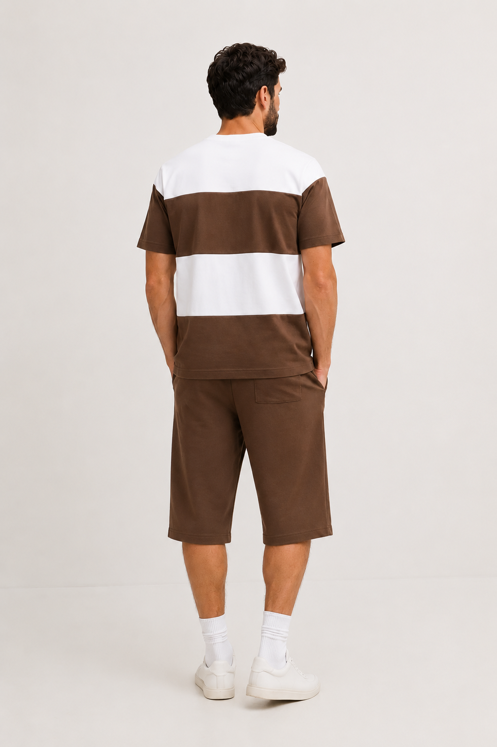 Ensemble Rayé - Coton 100% Premium 280g