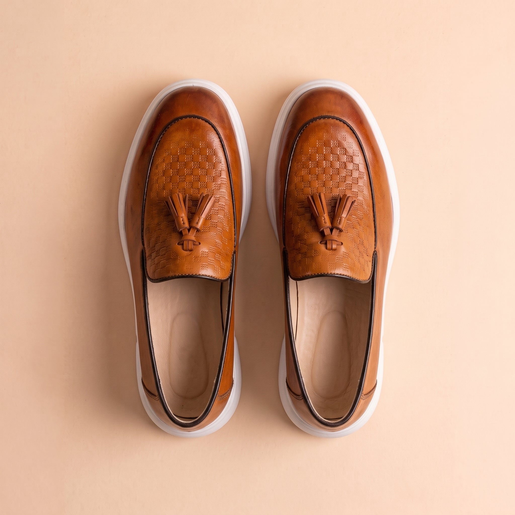 Mocassin Luxurio à Glands en Cuir