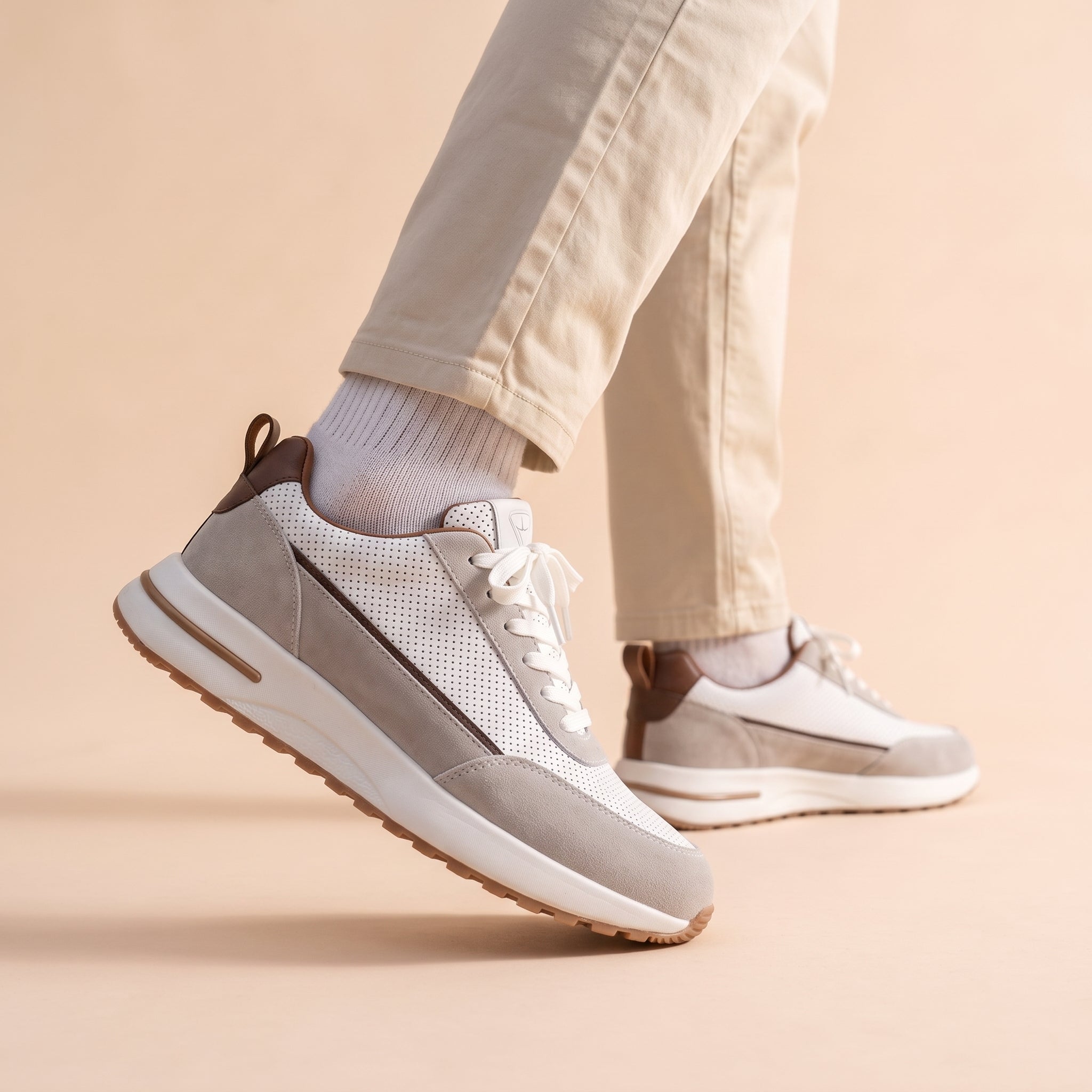 LUXURIO SORRENTO — Daim & Cuir Perforé