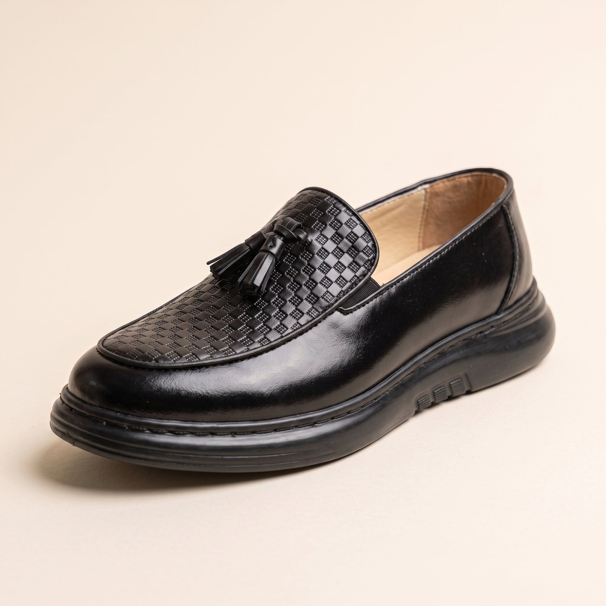 Mocassin Luxurio à Glands en Cuir