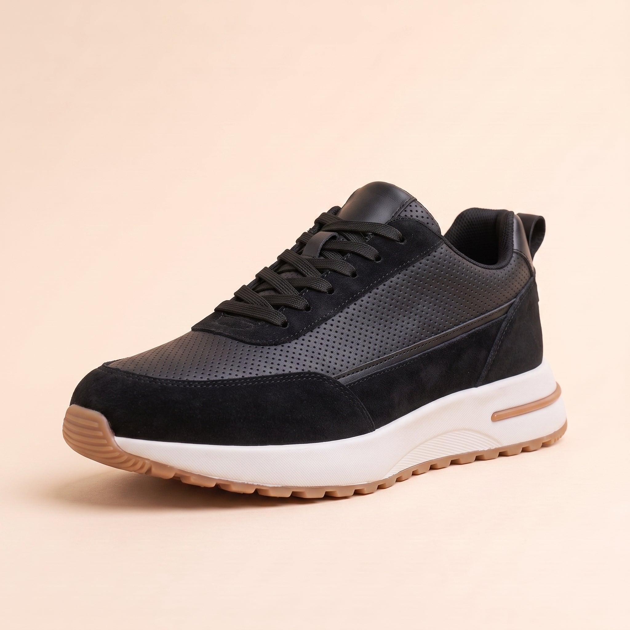 LUXURIO SORRENTO — Daim & Cuir Perforé