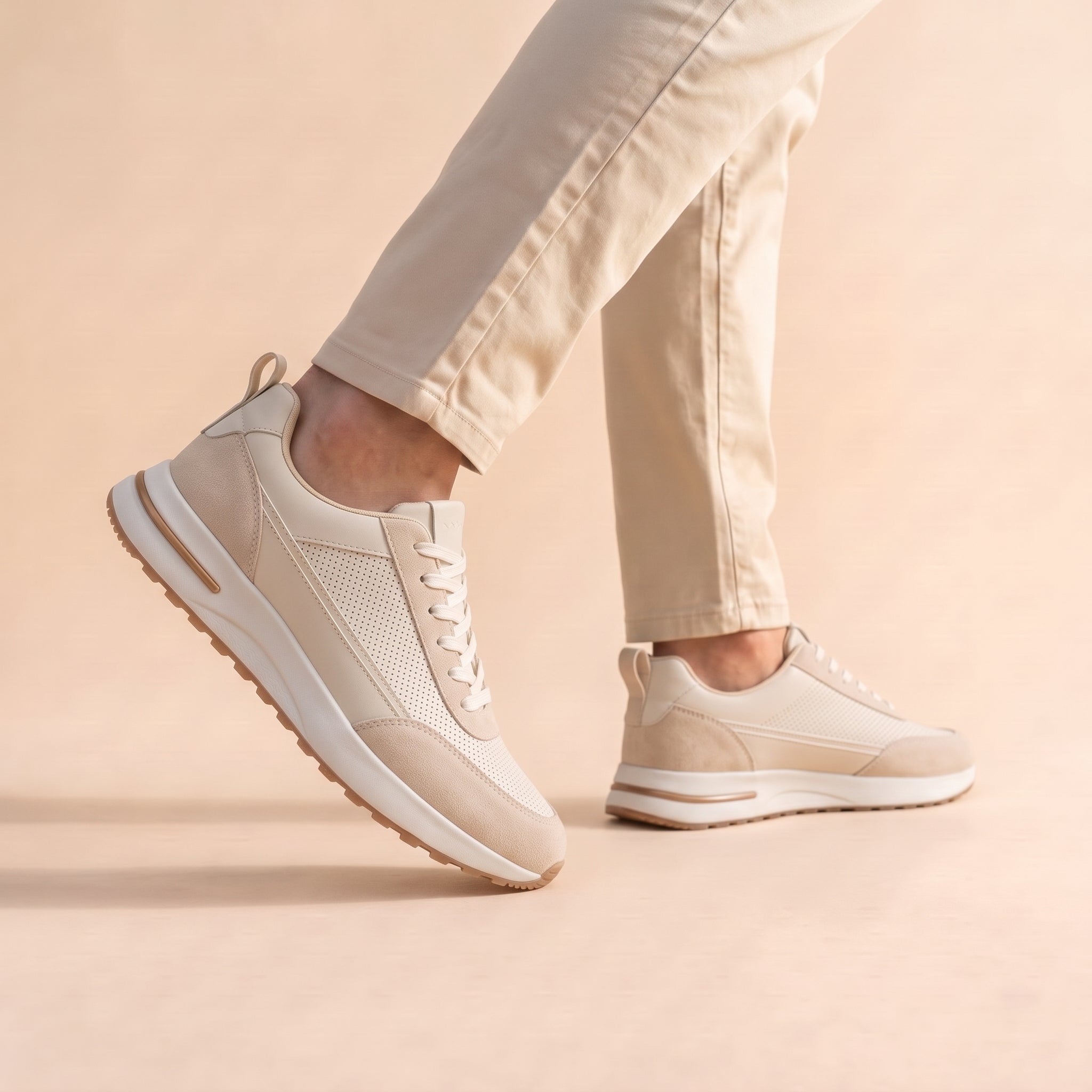 LUXURIO SORRENTO — Daim & Cuir Perforé