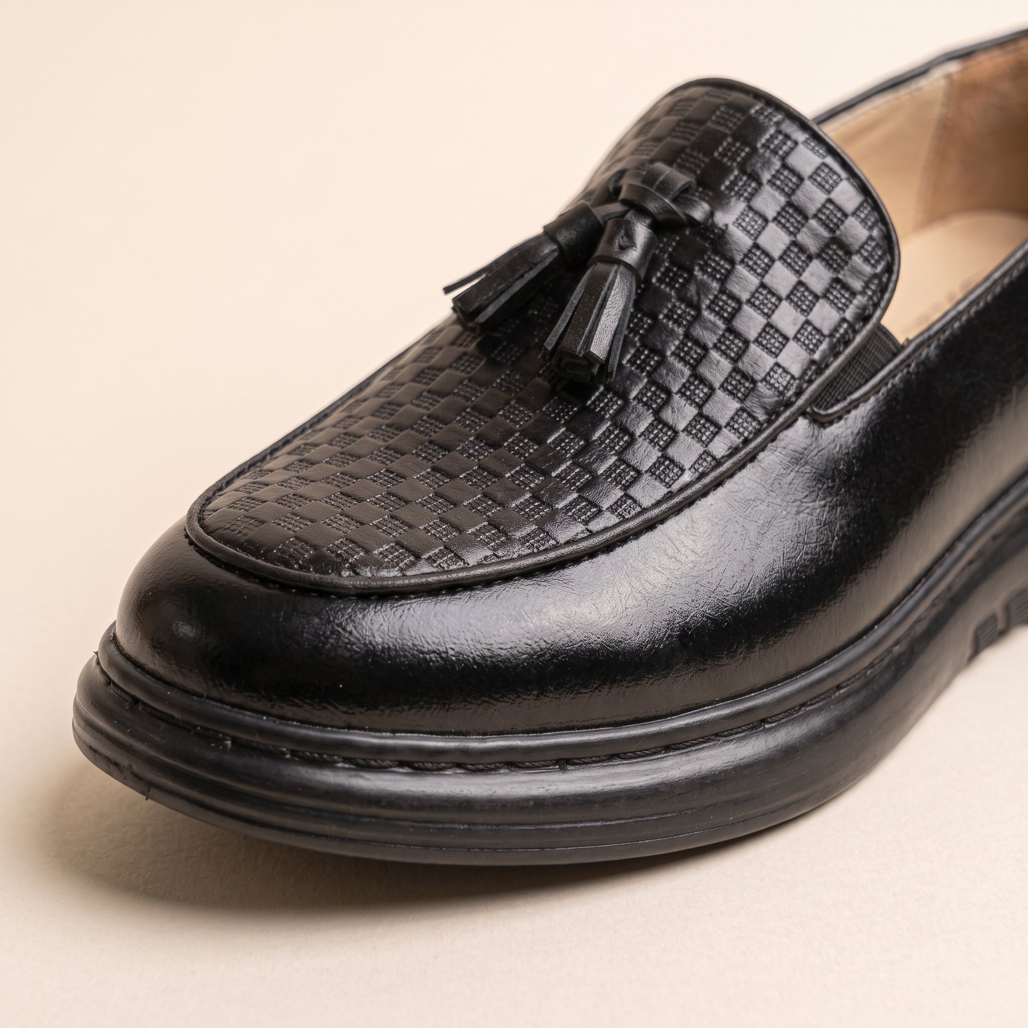 Mocassin Luxurio à Glands en Cuir