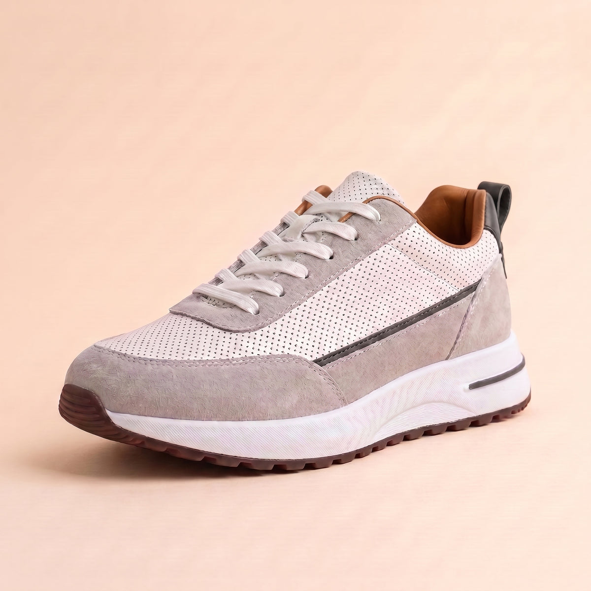 LUXURIO SORRENTO — Daim & Cuir Perforé