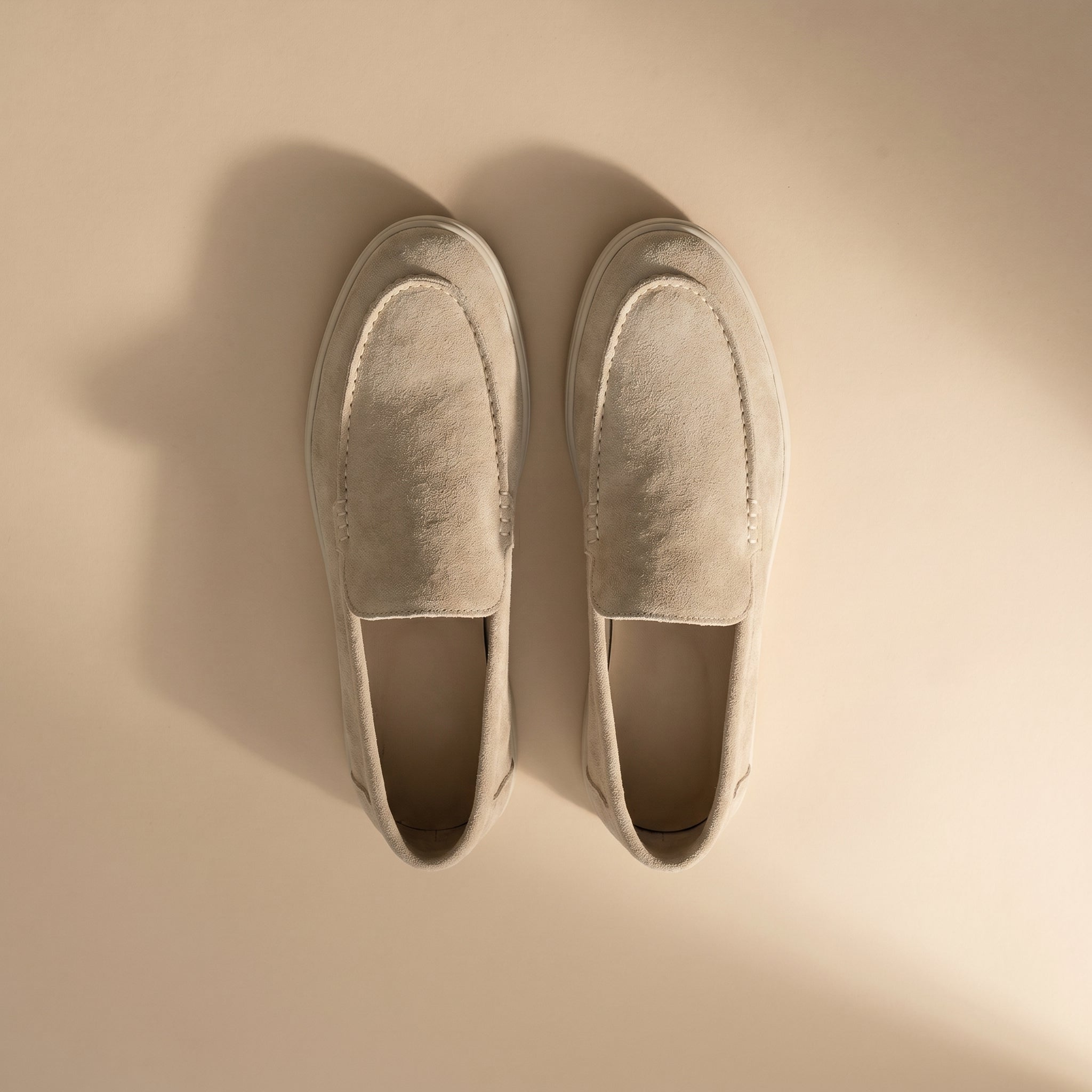Mocassin Luxurio en Daim Véritable — Édition Été