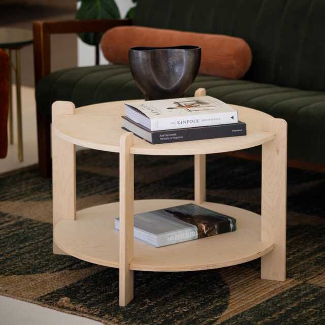 Table basse ronde