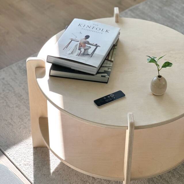 Table basse ronde