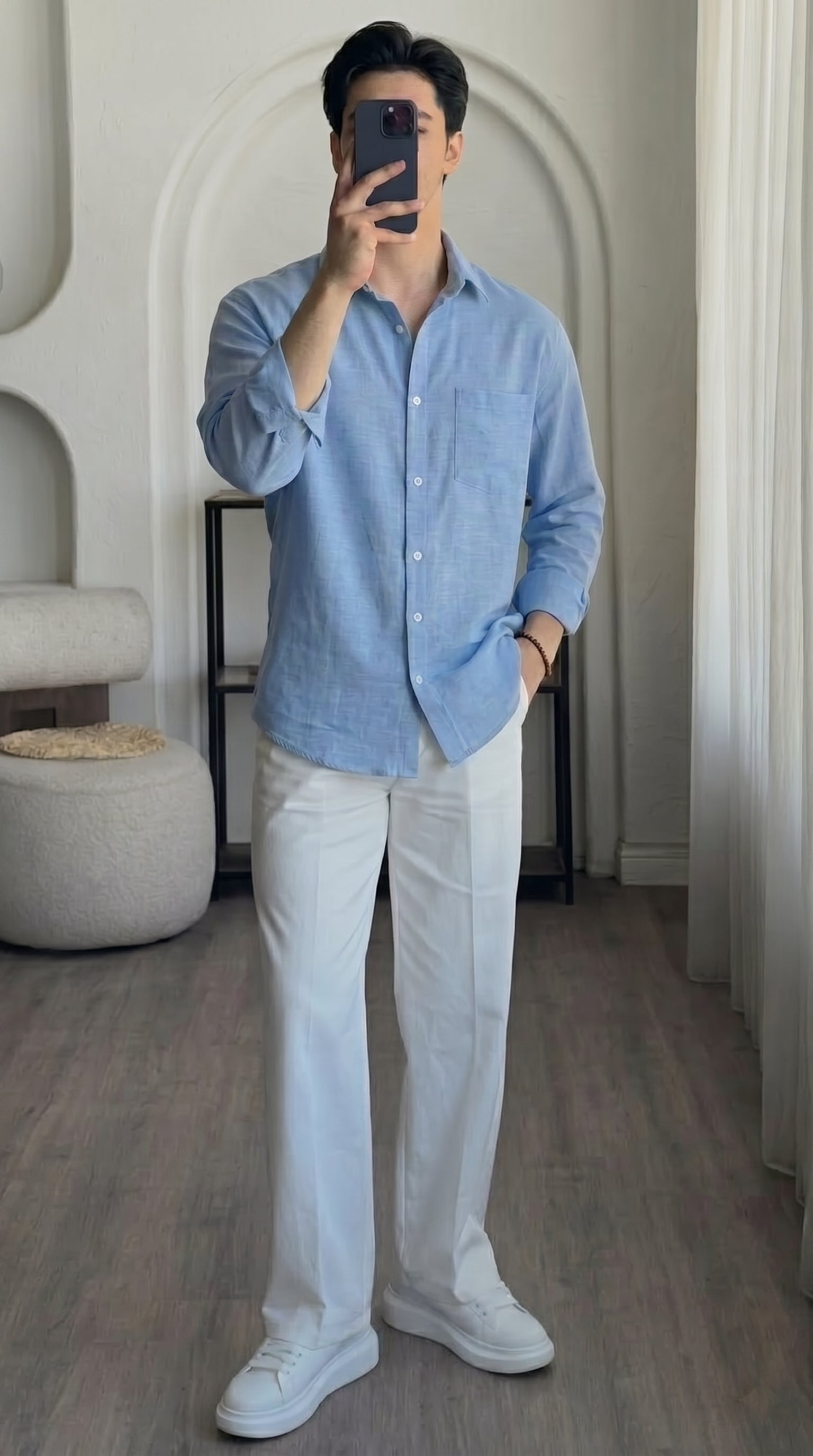 Chemise Lin Simple